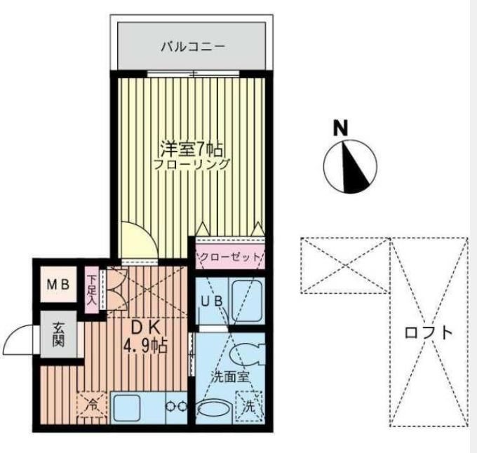 【メイプルHOUSE参番館の間取り】