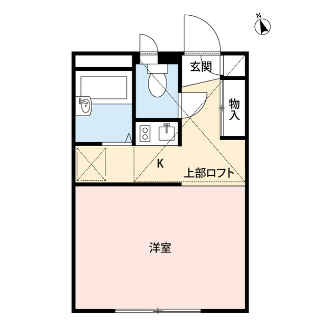 ジュネス江南の間取り