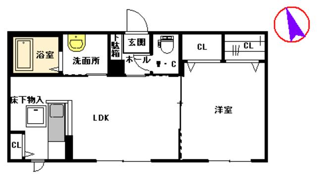 パーク　ウィンドIIの間取り