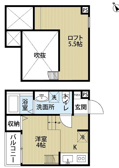 サクシード寺地町の間取り