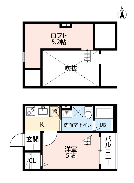 AK レジデンスIIの間取り