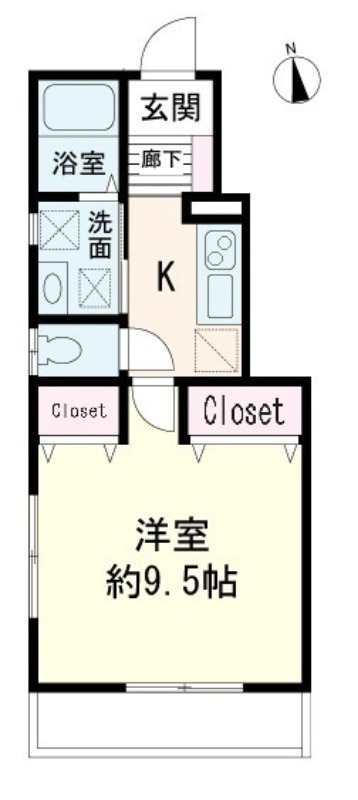 エスポワール湘南の間取り