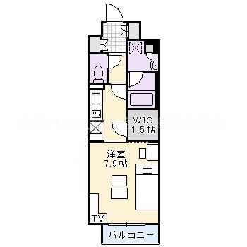 アビティ江坂の間取り