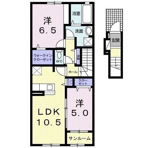 未来悠の間取り