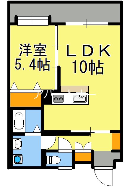 サンフォレスト吉野の間取り