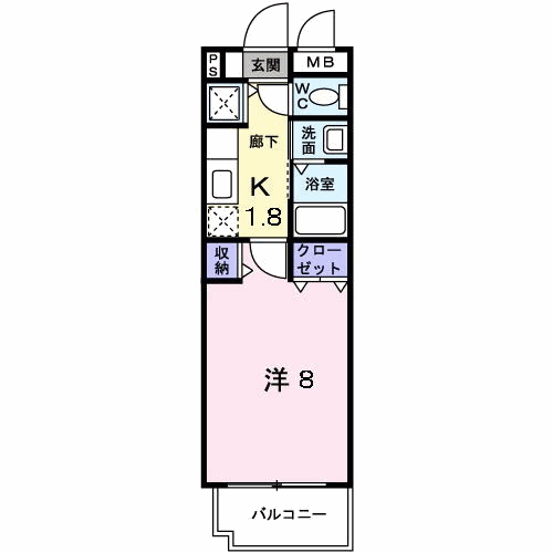 シェルマン尾ノ上の間取り