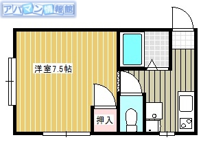 ライトコートＭＡＲＵＷＡIIの間取り