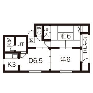 ハイツポルックスの間取り