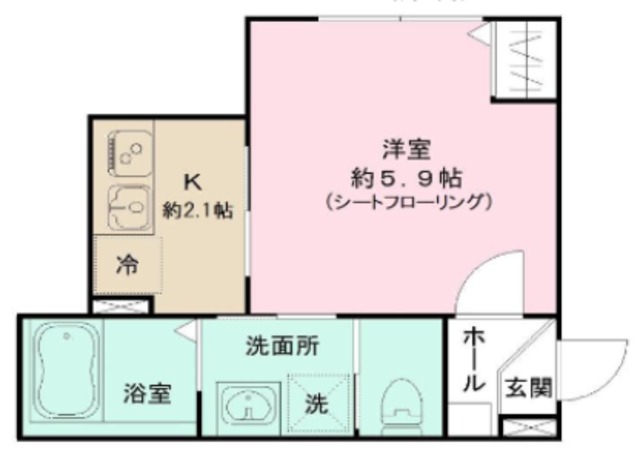 TOKIWADAI MANSIONの間取り