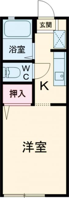 【アネックス西高瀬川の間取り】