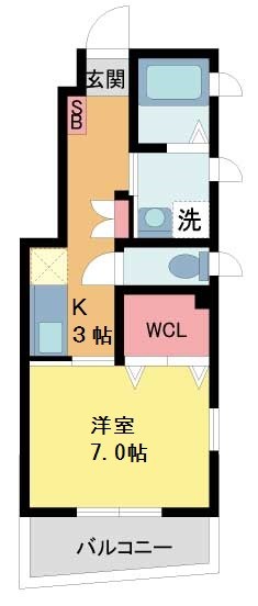 サンハイツ甲子園口北町の間取り