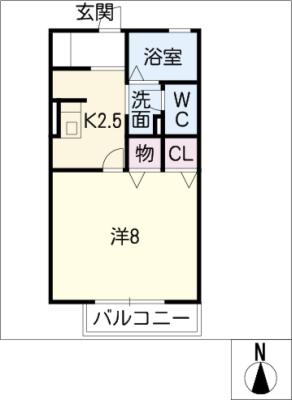 パークサイド萩の間取り