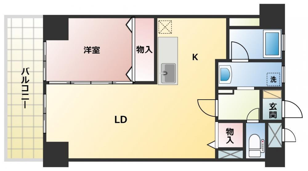 エスズイン葛原の間取り