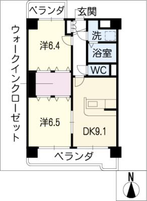 マジェスティの間取り