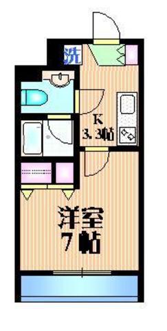 板橋区幸町のマンションの間取り