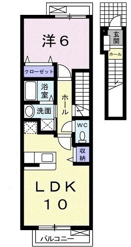 フレンドリーの間取り