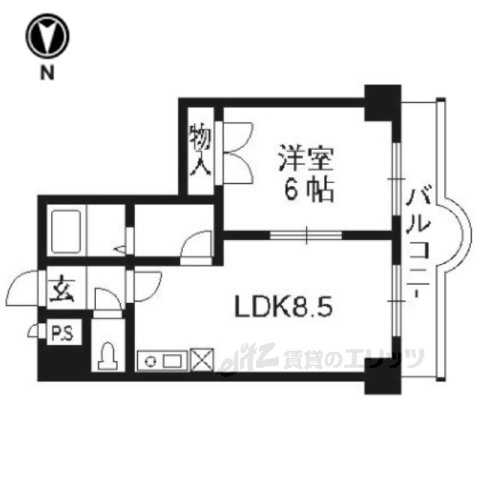 エスポワール峯の間取り