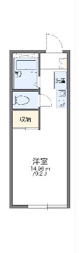 レオパレスシゲールの間取り