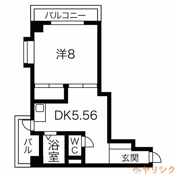 名古屋市守山区野萩町のマンションの間取り