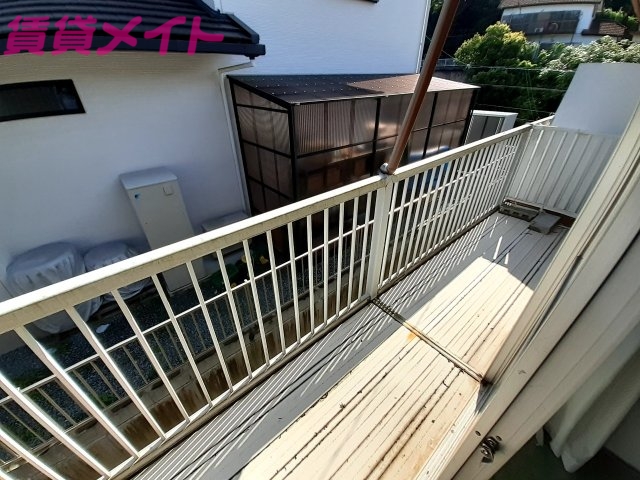 バルコニー　同物件別室の画像です