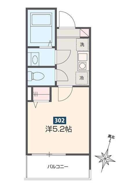 MELDIAかしわ台２の間取り