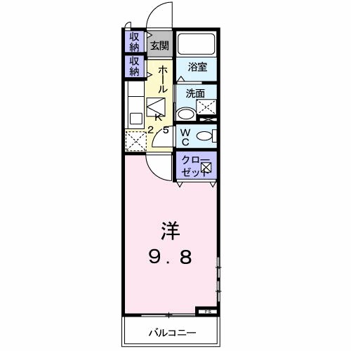 サテンドール　セレーネの間取り