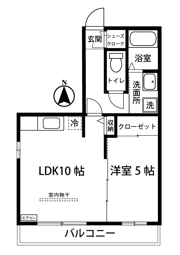 コモド・シティオの間取り