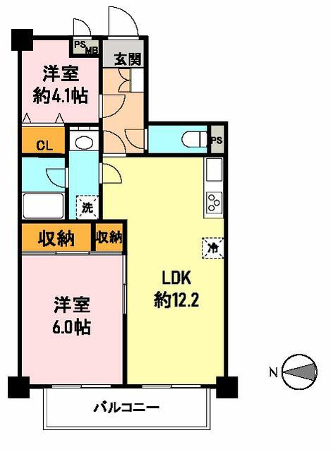 ライオンズマンション流山の間取り