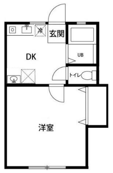 DOME TAMA A棟の間取り