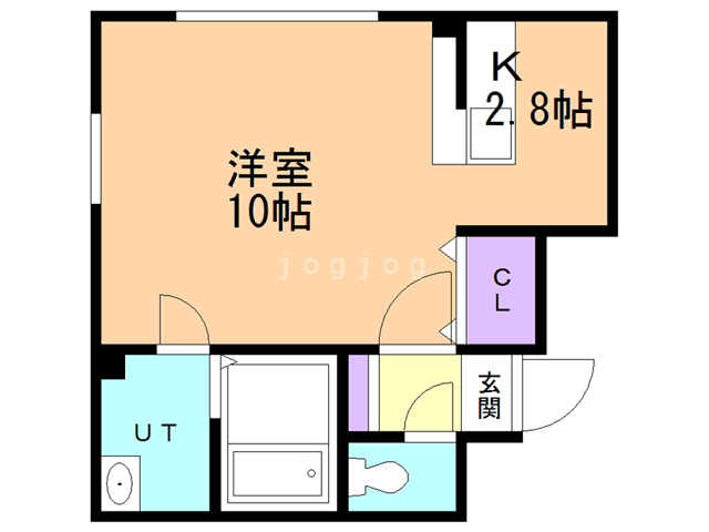 ラフォーレ学園前の間取り