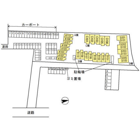 【ＧＡＲＤＥＮ　ＨＯＵＳＥ　ＳＨＩＭＯＡＫＡＥ　Ｄ棟のその他】