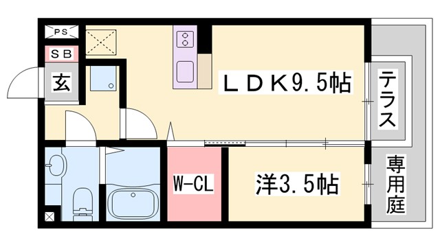 ローズガーデンの間取り