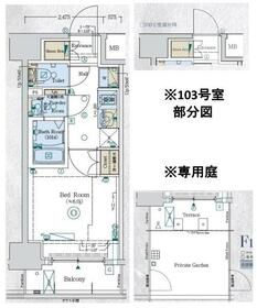 ジェノヴィア阪東橋IIスカイガーデンの間取り