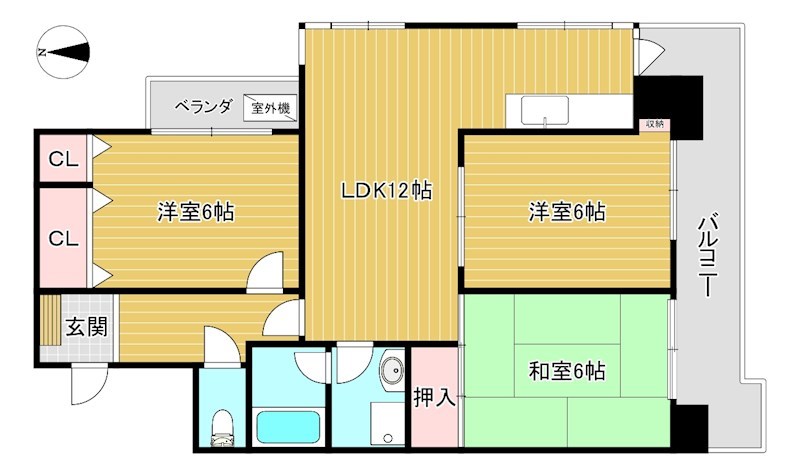 ルミエール出町柳の間取り