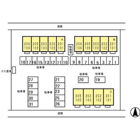 【リビングタウンかじま台II　A棟のその他】