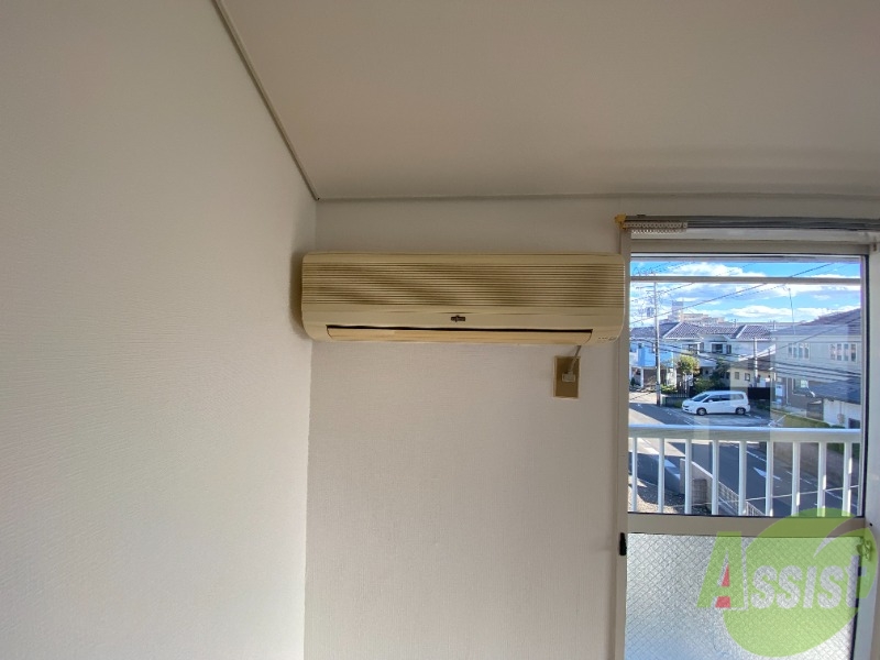 その他設備　エアコンが付いています。時期に関係なく使うことが出来ます。