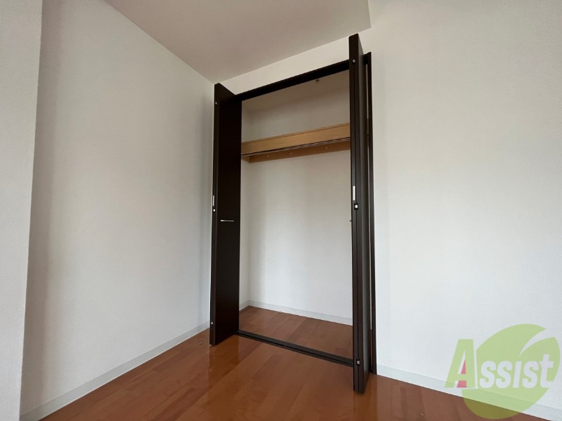 収納　クローゼットがありました。お洋服や荷物はここへ