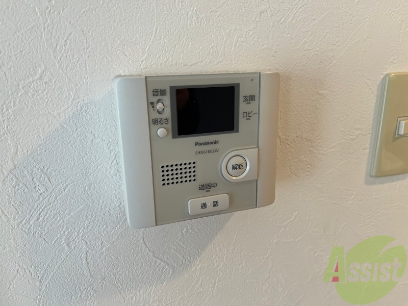 その他設備　モニターホンなので来客様の顔が見れます。安心ですね！