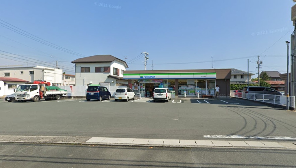 コンビニ　ファミリーマート 浜松大蒲町店（コンビニ）まで722m