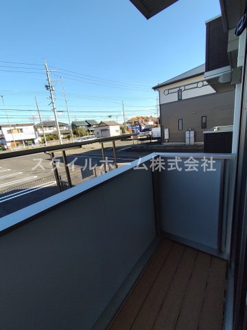 バルコニー　別部屋写真です。