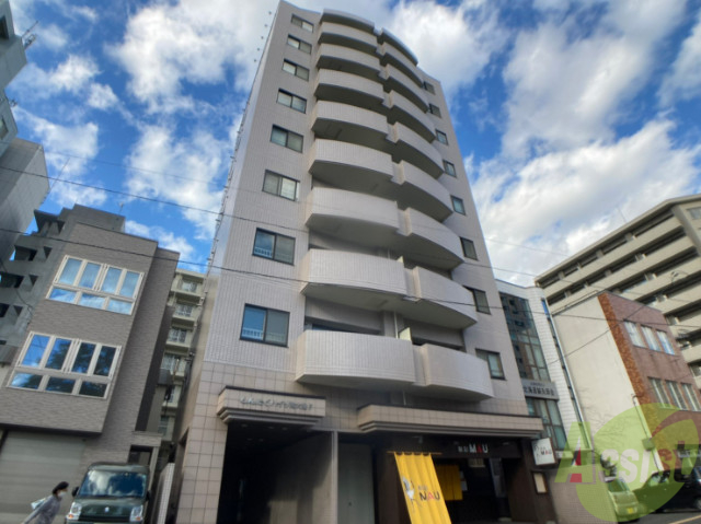 建物外観　札幌市中央区南１西「しんたくハイツ南大通Ｆ」