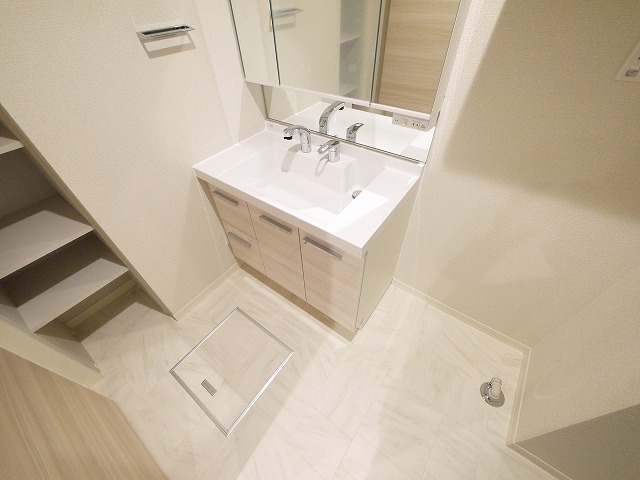 洗面設備　洗面所です