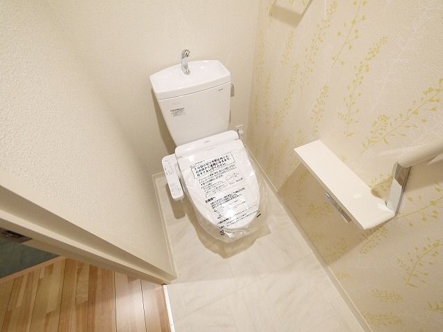 トイレ　ゆったりとした空間のトイレです