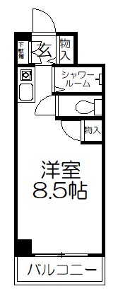 ＪＲ高崎線 宮原駅 徒歩5分 4階建 築38年の間取り写真