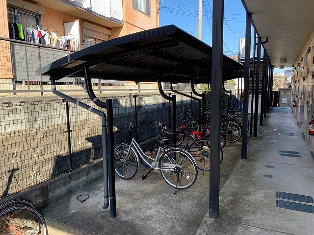 その他共有部分　駐輪場　原付＆自転車のみ駐輪可能