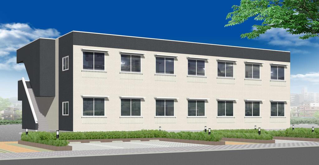 建物外観　令和８年３月新築！ネット無料、エコキュート設置、独立洗面台付