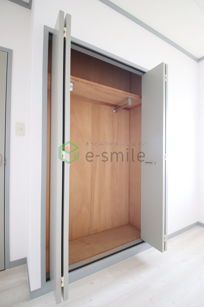 収納　大きなスペースがあり、収納には困りません