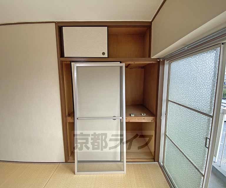 収納　押入れ収納です。