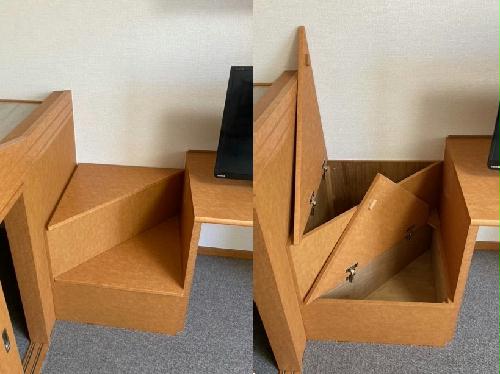 その他設備　ベッド下は収納になっております。