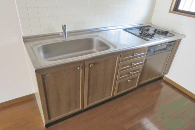 キッチン　キッチンは料理をする場所もしっかりあっていいですね～